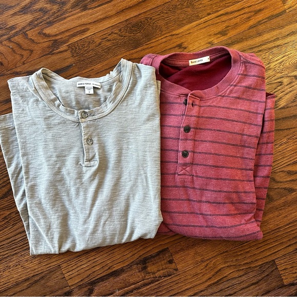 Marine Layer Other - Bundle of James Perse & Marine Layer long sleeve Med Henleys